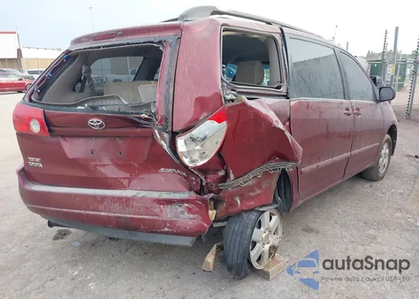 2006 Toyota Sienna Le z USA, uszkodzony, nr VIN 5TDZA23C16S580211